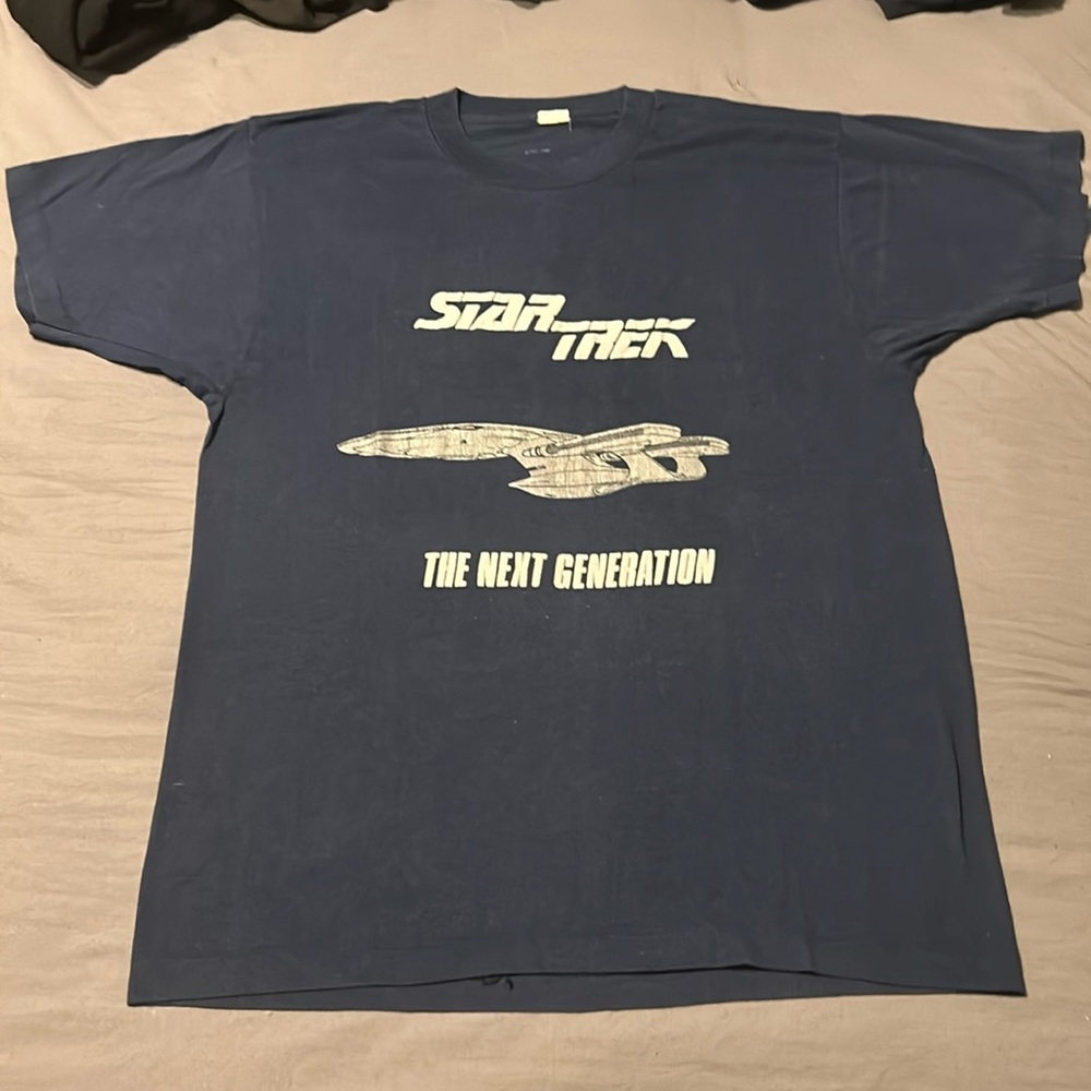 Vintage Thin Star Trek The Next Generation Tshirt
